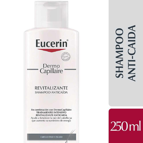 Eucerin Dermocapillaire Anti Caida Shampoo(250ml/8.45fl Oz) Strengthen Hair Roots and Delay Hair Loss , Paraben-Free